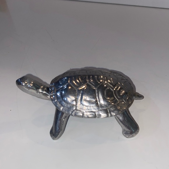 Turtle Lidded Trinket Box by Wilton Columbia PA US Bruce Fox Design RARE VTG - Picture 6 of 16